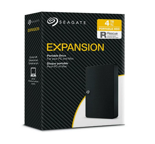 Seagate 4TB Expansion STKM4000400 USB 3.0 2.5" Siyah Harici Harddisk