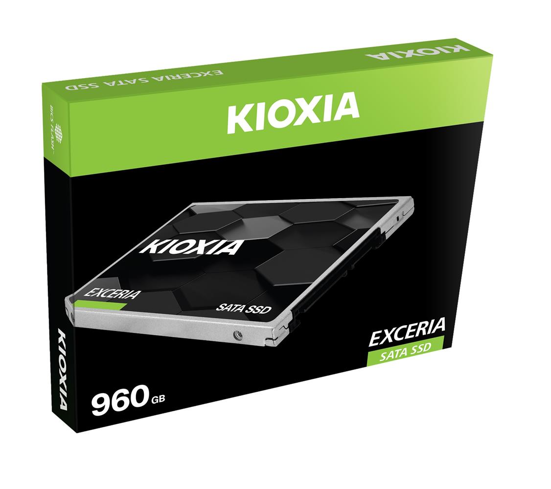 Kioxia 960Gb Exceria 555Mb-540Mb-S Sata3 2.5" 3D Nand Ssd (Ltc10Z960Gg8) Harddisk