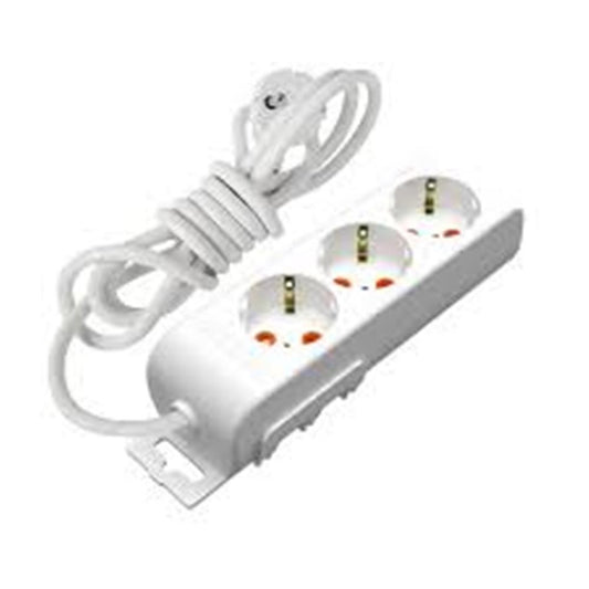 Mutlusan Rı-Tech 3lü 2mt Topraklı Grup Priz  (001 175 310002 02 00)