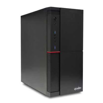 Quadro Solid DHA- 41825 Ci3 4130 3.4Ghz 8gb 256gb SSD ONB VGA Freedos Masaüstü Bilgisayar -DVD YOK-