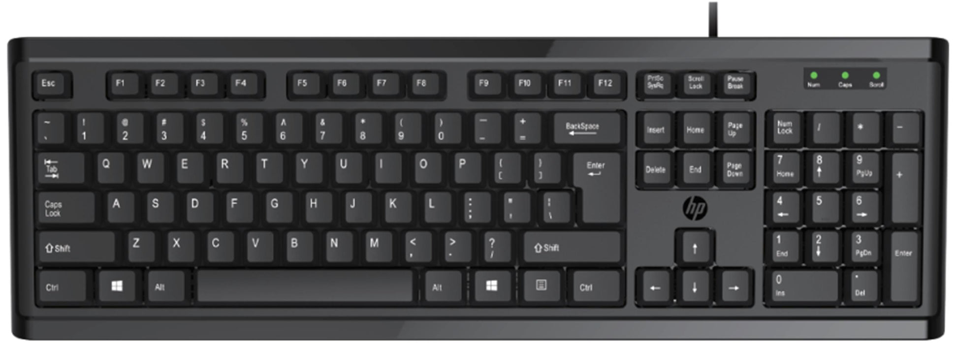 HP 6CB78PA K10 Kablolu Klavye