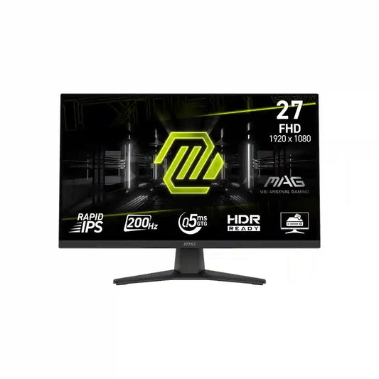 Msi 27" MAG 272F 1920x1080 FHD 200Hz 0.5ms HDMI DP FreeSync Premium IPS Gaming Monitör
