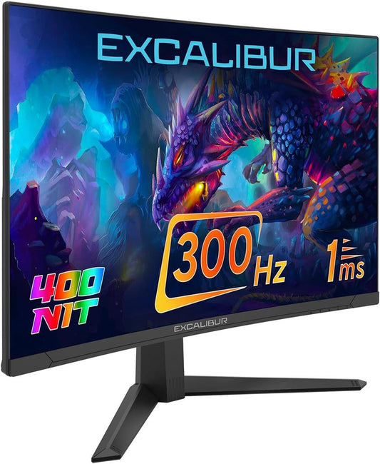 Casper 27" Excalibur E27FVC-E 300HZ 1MS 400NIT Fast VA Curved HDR10 Oyuncu Monitörü
