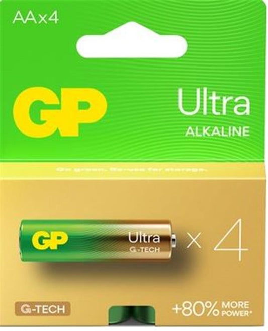 GP G-Tech LR6 AA Boy Ultra Alkalin Kalem Pil 4'lü Paket GP15AU-U4