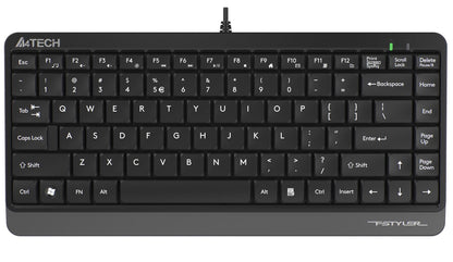 A4 Tech FK11 Q Usb Kablolu Mm Mini Gri Siyah Klavye