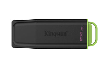 Kingston DTXG2-256GB 256GB Portable USB 3.2 Gen 1 DataTraveler Exodia Black-Green Flash Bellek